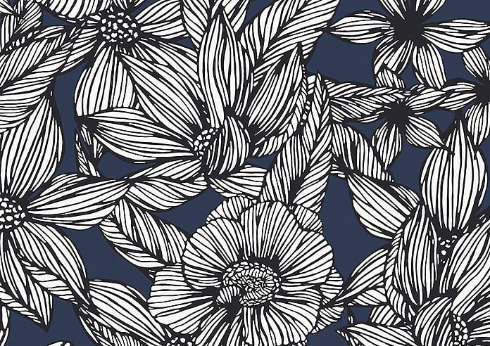 Ted Baker Vietnam, Navy - Roller Blind - Image 6